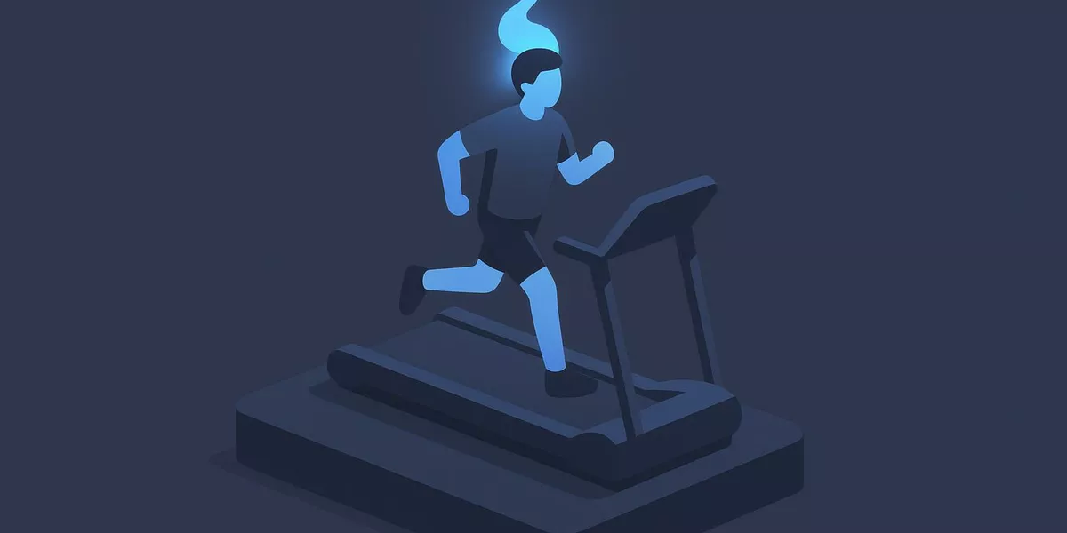 Abkühlen - Fitness / Training - Illustration
