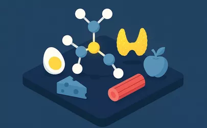 Chrom - Nährstoff in der Ernährung - Illustration