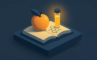 Fruchtzucker - Nährstoffe in der Ernährung - Illustration