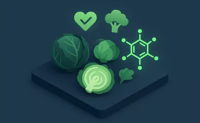Glukosinolate - Nährstoffe in der Ernährung - Illustration
