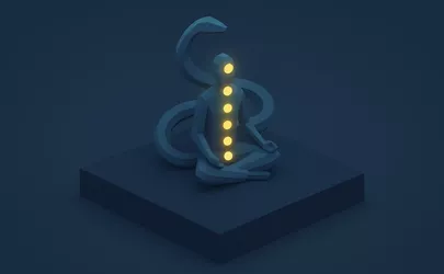 Kundalini Yoga - Yoga-Arten - Illustration