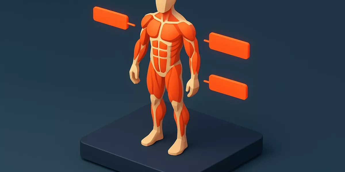 Musculus - Anatomische Grundbegriffe - Illustration