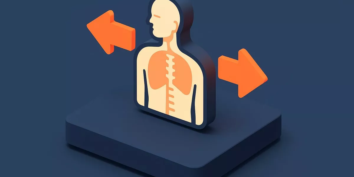 Transversalebene - Anatomische Grundbegriffe - Illustration