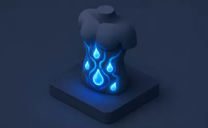 Wasserhaushalt im menschlichen Körper