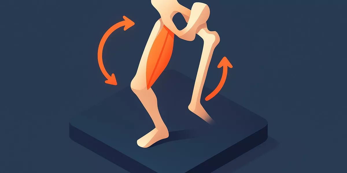 Adductor Magnus - Anatomie der Muskeln - Illustration