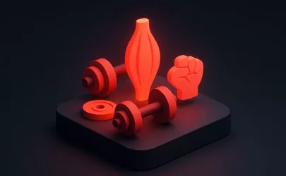 Aerobic – Mix aus Ausdauer, Kraft und Spaß - Fitness-Lexikon Illustration