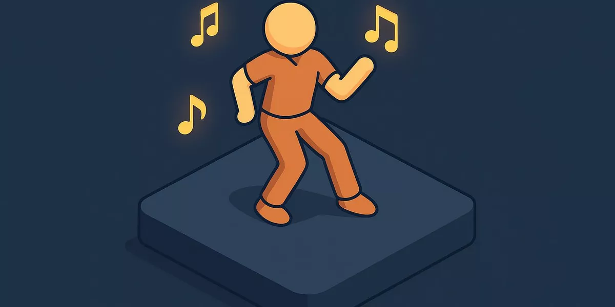 Cha Cha Cha - Aerobic Schritttechnik - Illustration