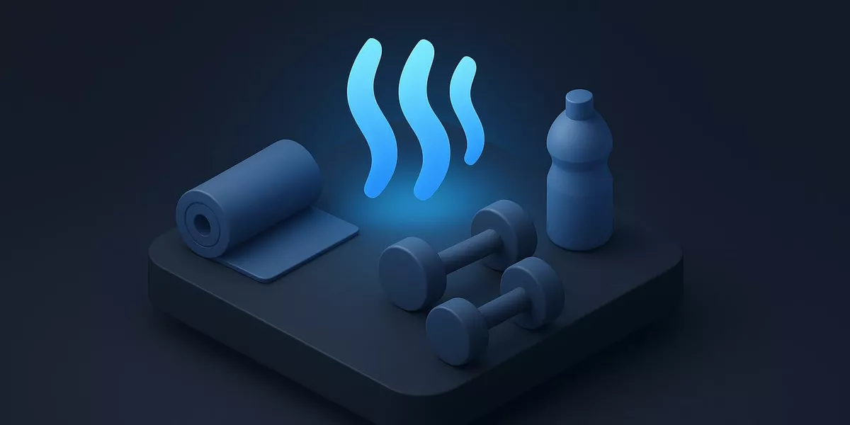 Cool Down: Warum die Abwärmphase wichtig ist - Fitness-Lexikon Illustration