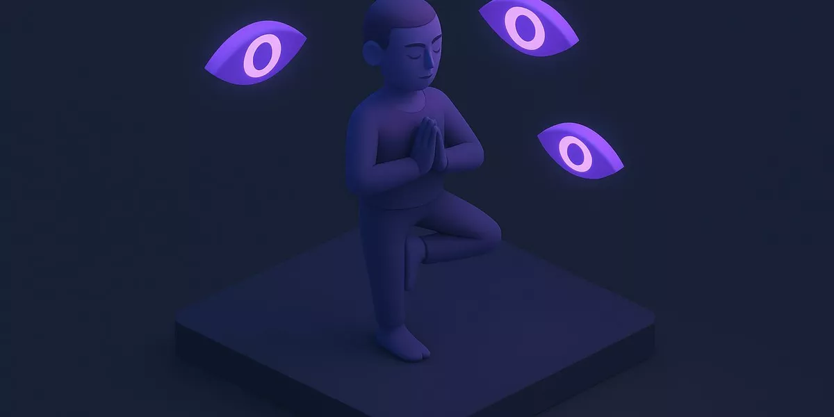 Drishti Fokus - Kategorie Yoga / Asanas - Illustration