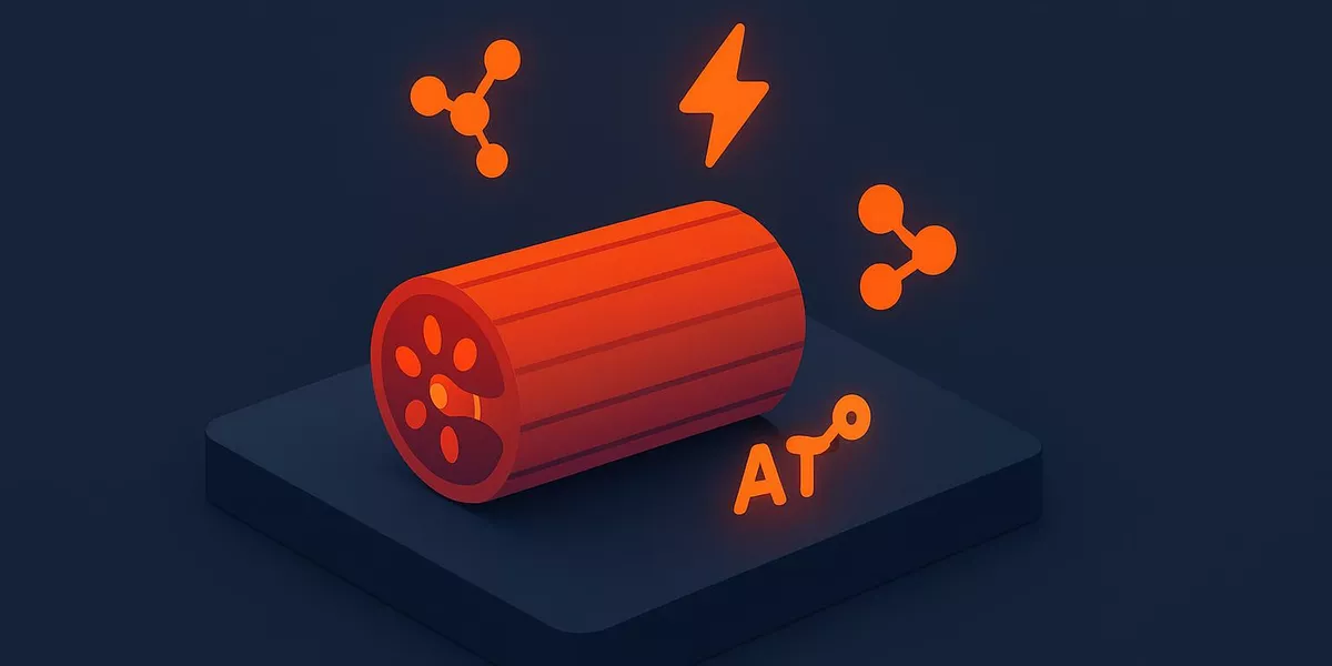 Muskelstoffwechsel - Kategorie Fitness / Physiologie - Illustration