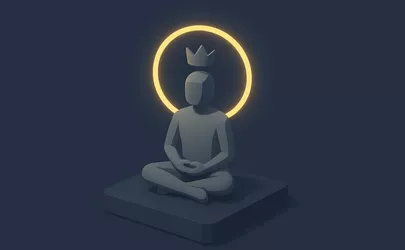 Raja Yoga - Yoga-Art für Geistesherrschaft - Illustration