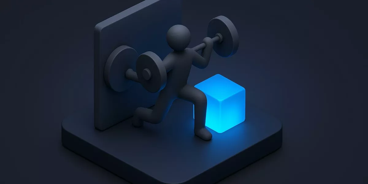 Trainieren im offenen und geschlossenen System - Fitness-Lexikon Illustration