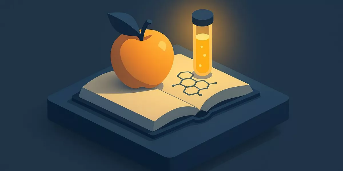 Fruchtzucker - Nährstoffe in der Ernährung - Illustration