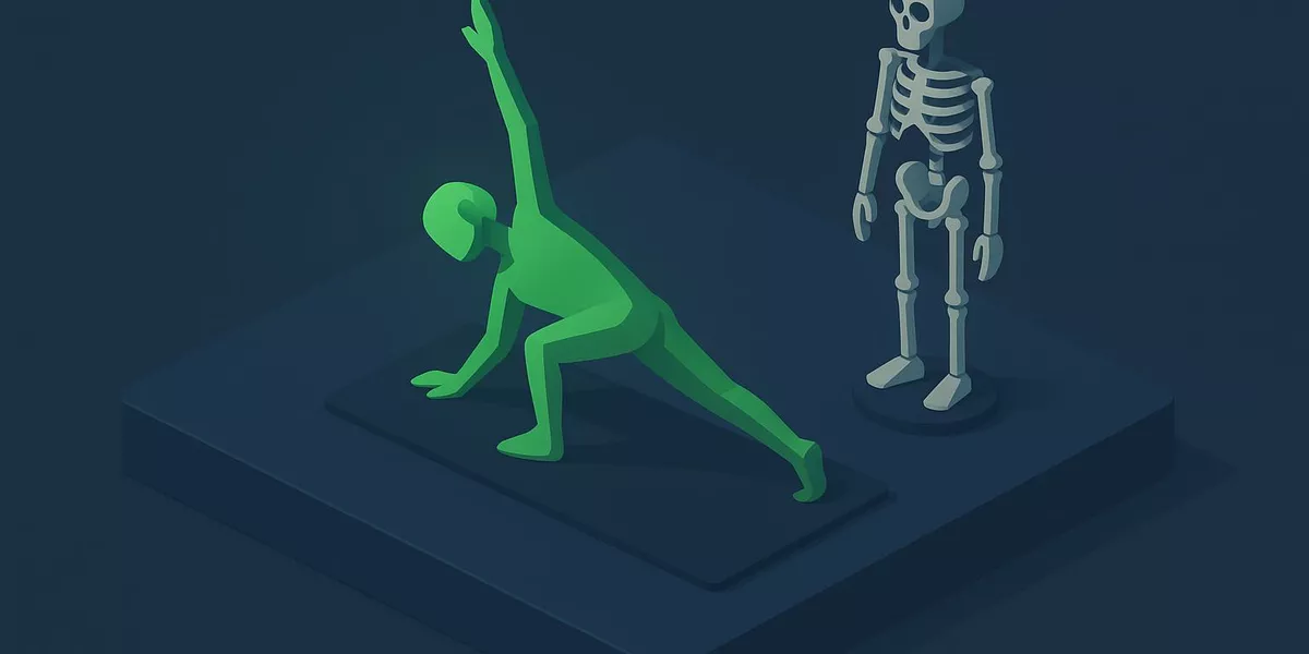 Gelenkigkeit - Fitness / Training - Illustration