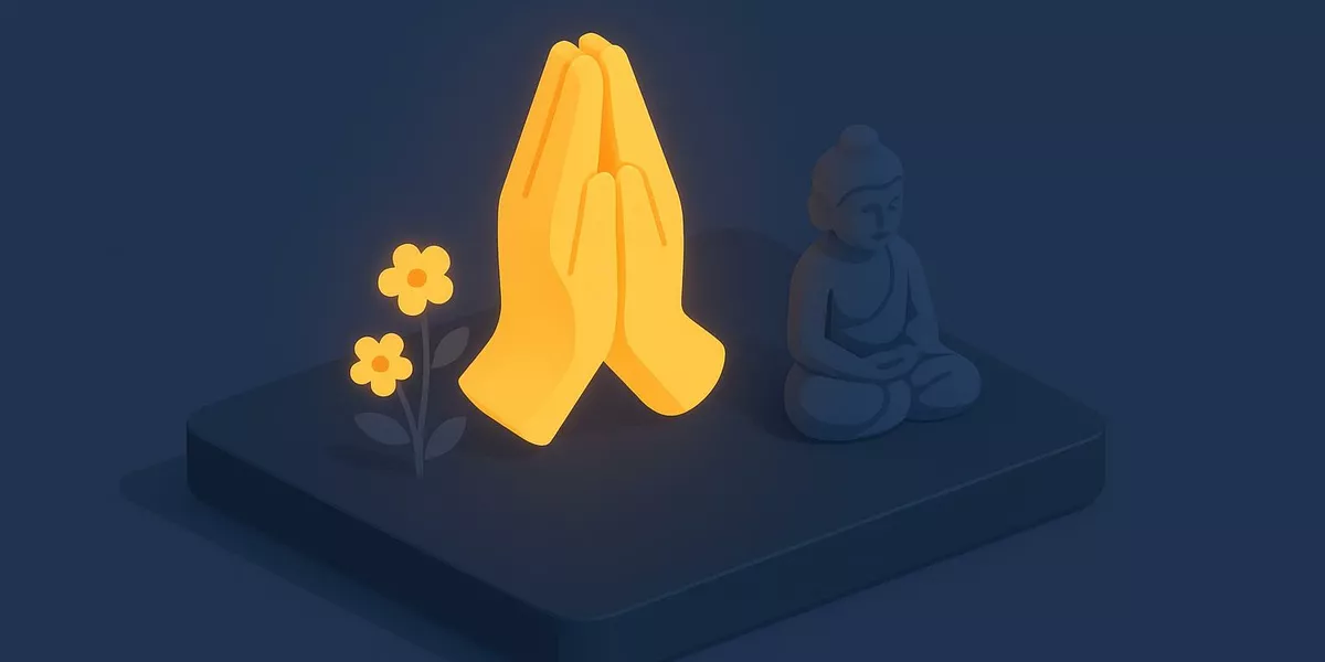 Mudra - Handgesten im Yoga - Illustration