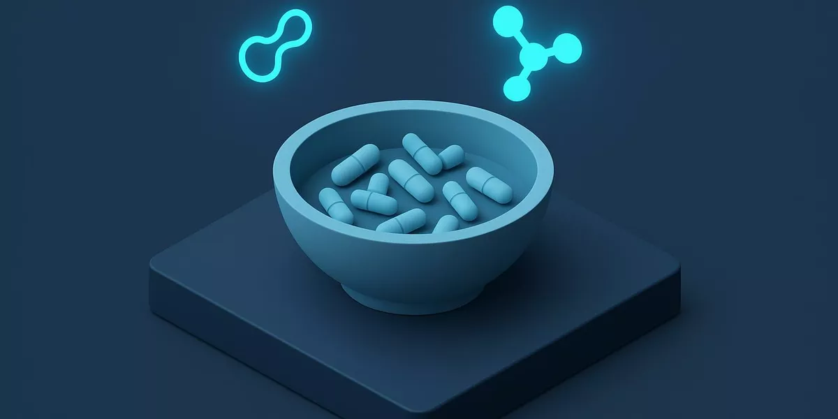 Synbiotika - Nährstoffe in der Ernährung - Illustration