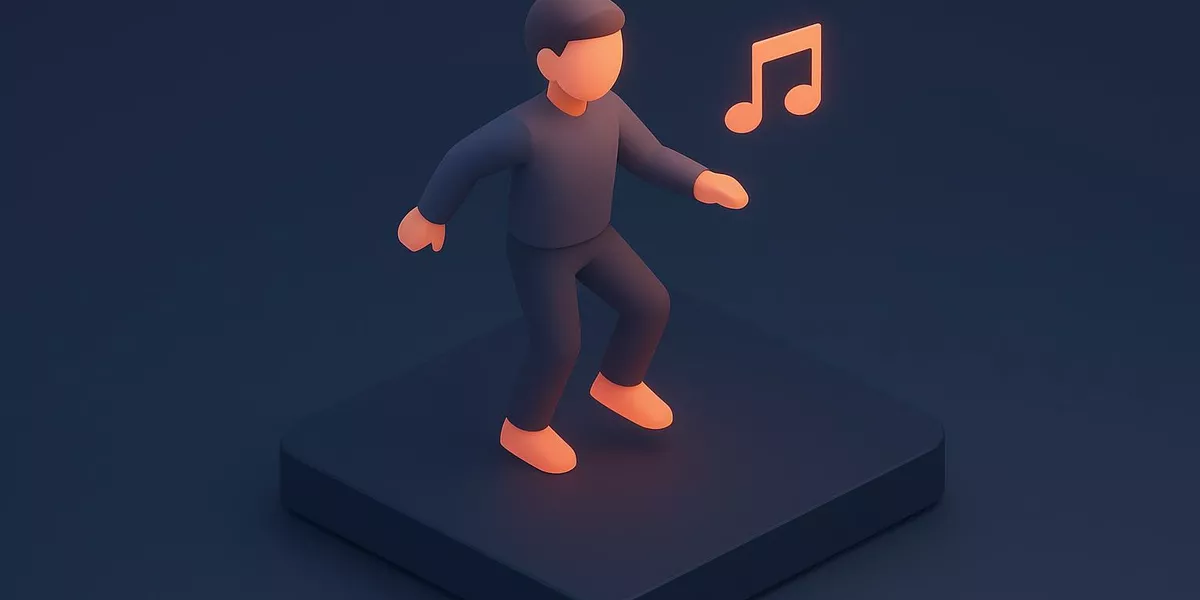 Double Step Touch - Schritte im Aerobic - Illustration