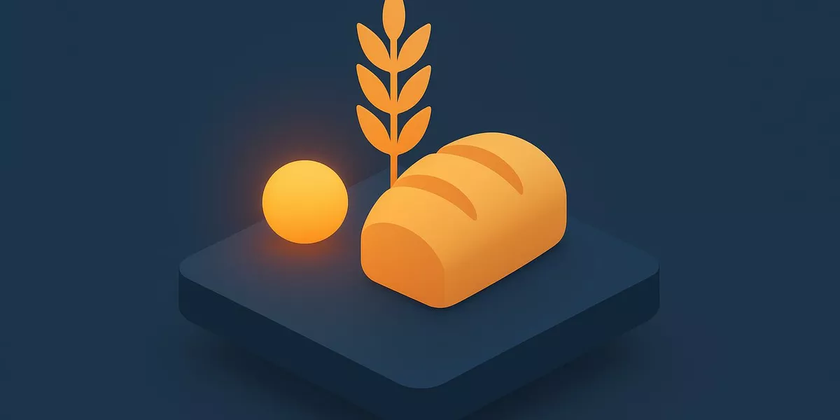 Gluten - Nährstoff in der Ernährung - Illustration