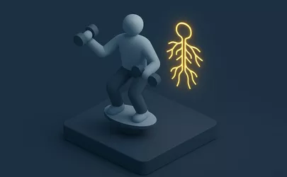 Koordinationsfähigkeit - Fitness / Training - Illustration