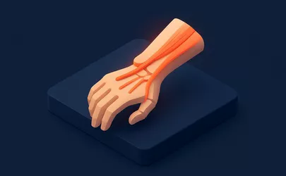 Muskelhemmung - Fitness / Training - Illustration