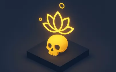 Sahasrara Chakra - Kategorie Yoga / Chakren - Illustration