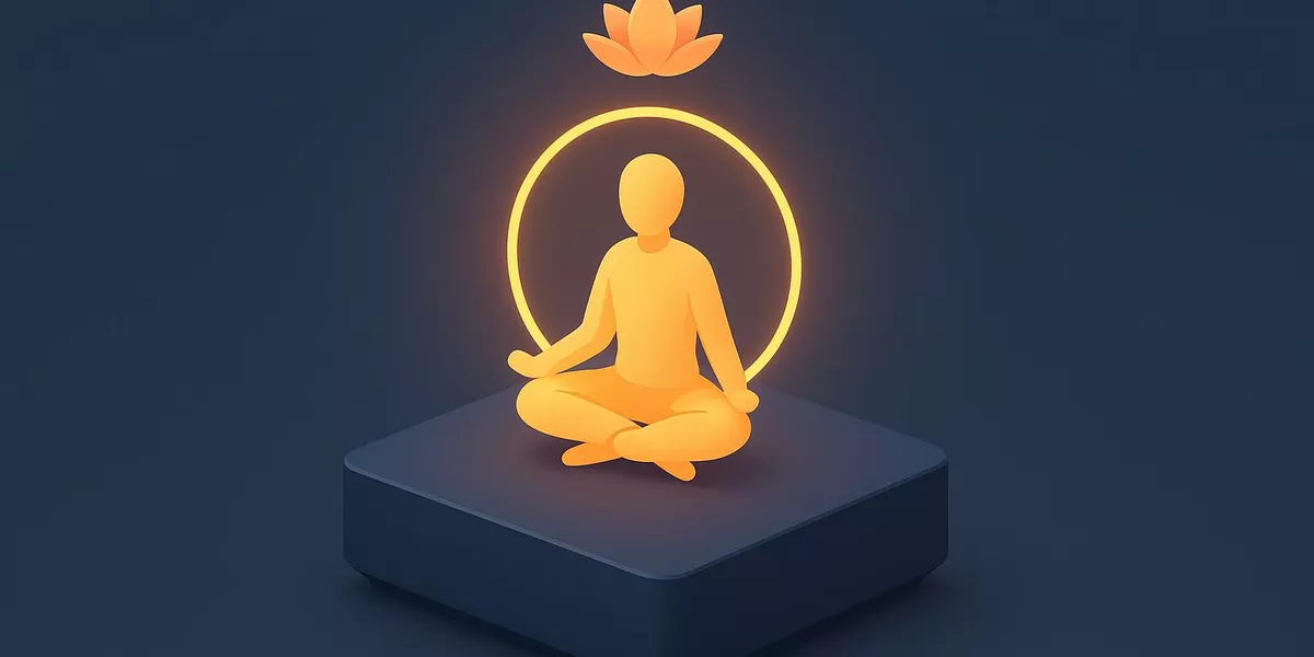 Samadhi - Höchste Stufe im Yoga - Illustration