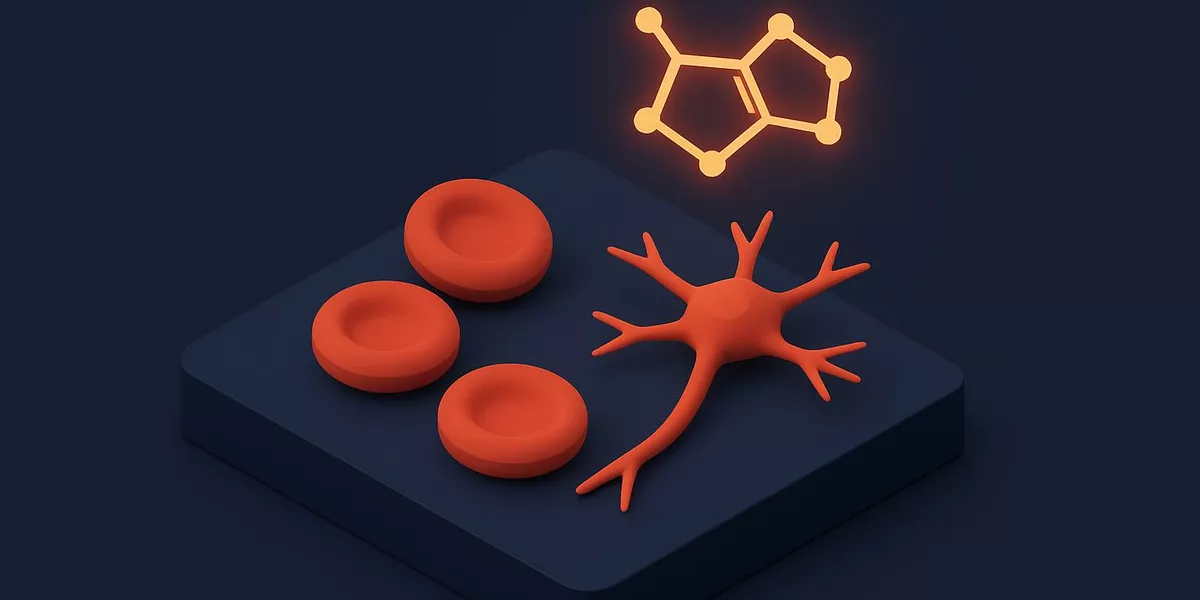 Vitamin B12 - Nährstoff in der Ernährung - Illustration