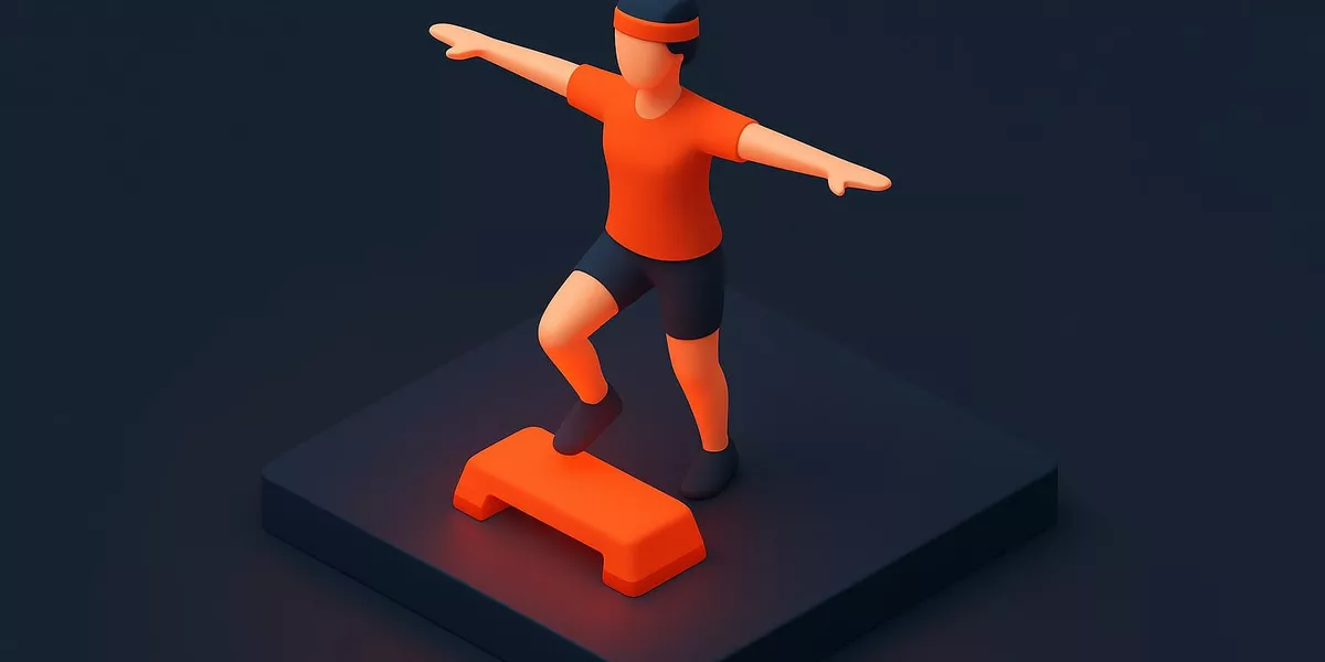 Armtechnik - Technik im Aerobic - Illustration