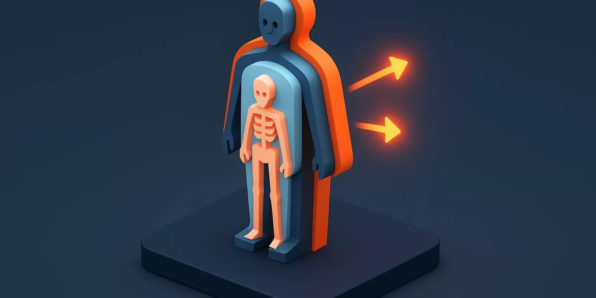 Externus - Anatomische Grundbegriffe - Illustration