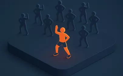 High Impact Cue - Methodik im Aerobic - Illustration