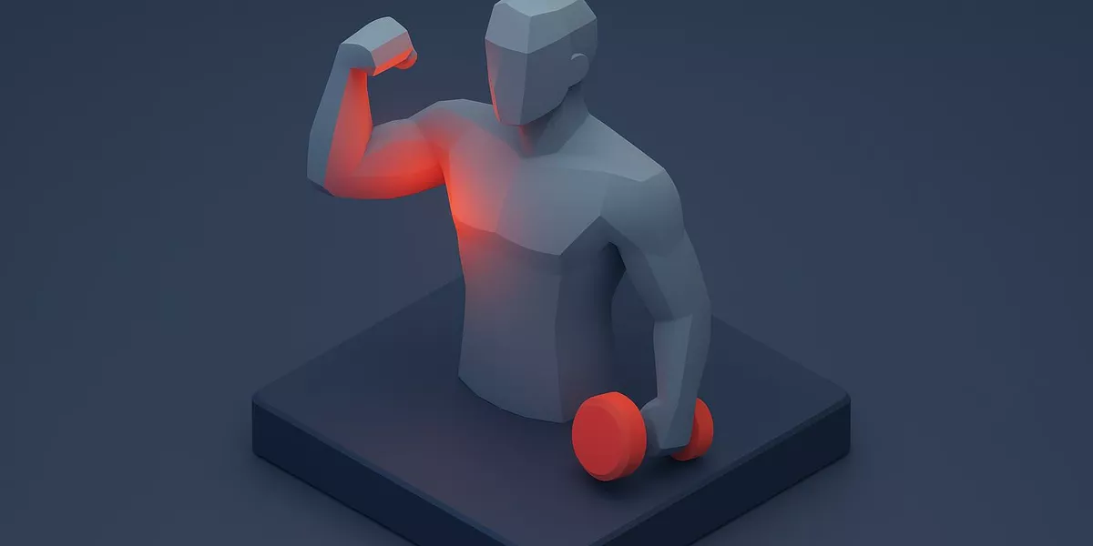 Isometrische Kontraktion - Kategorie Fitness / Physiologie - Illustration