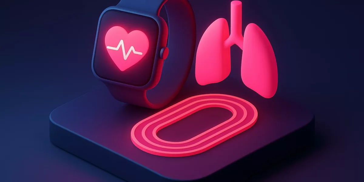 Maximale Sauerstoffaufnahme – VO2max - Fitness-Lexikon Illustration