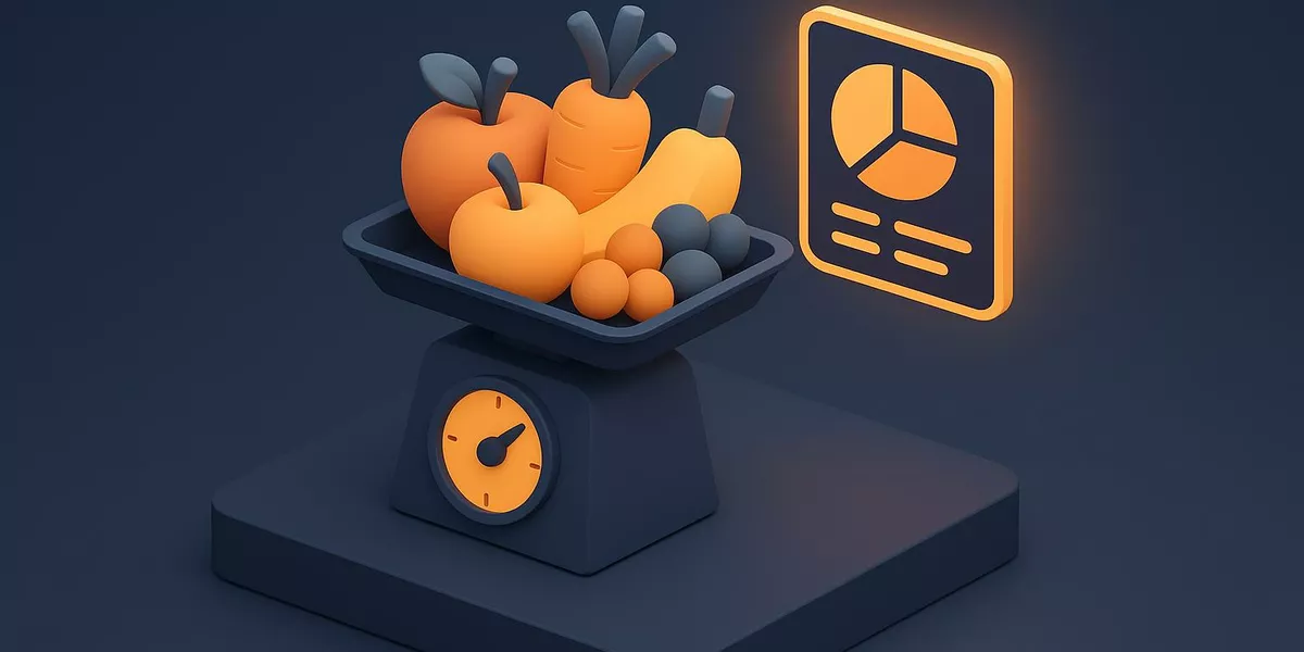 Nährstoffdichte - Ernährung und Stoffwechsel - Illustration