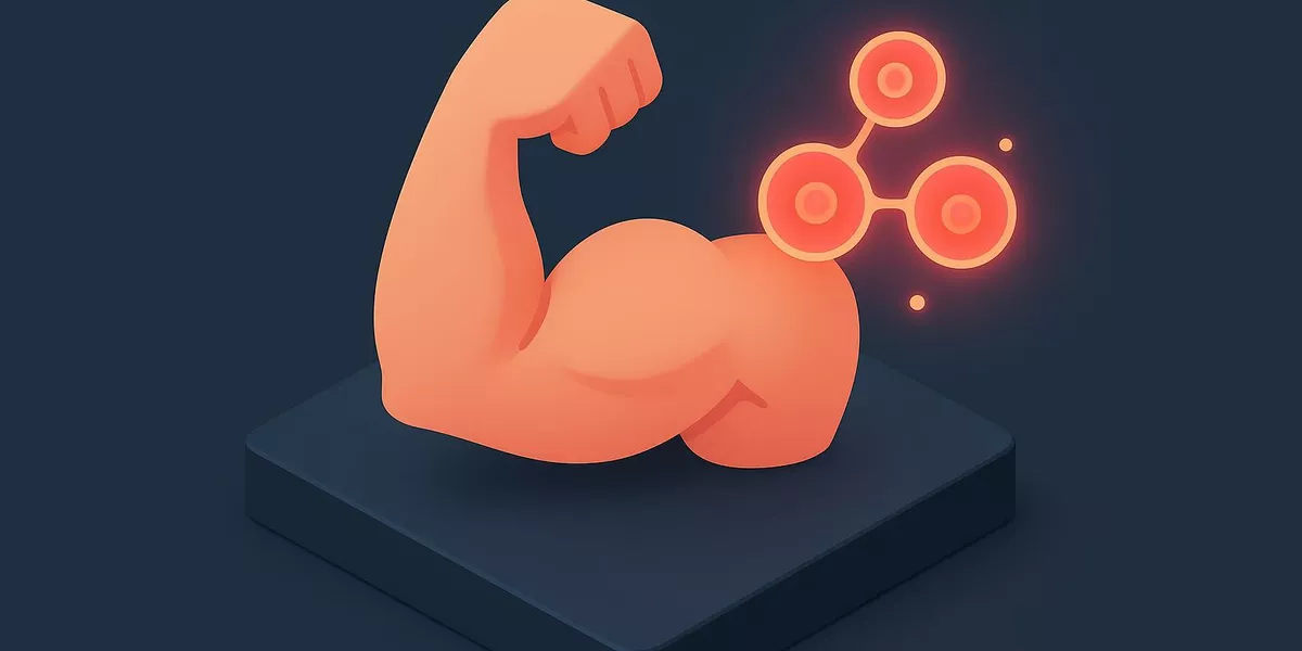 Aufbaustoffwechsel - Kategorie Fitness / Physiologie - Illustration
