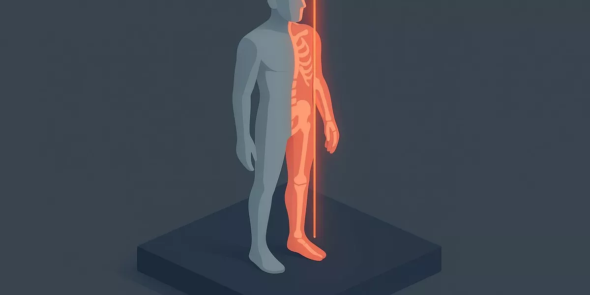 Sagittalebene - Anatomische Grundbegriffe - Illustration