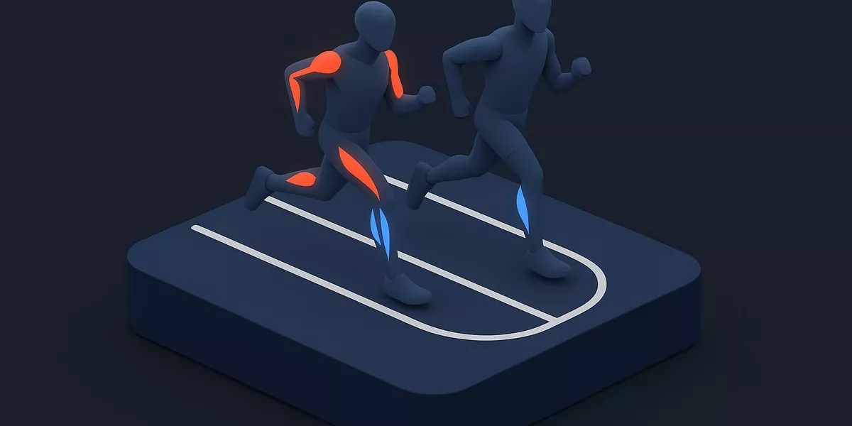 Allgemeine Ausdauer - Kategorie Fitness / Training - Illustration