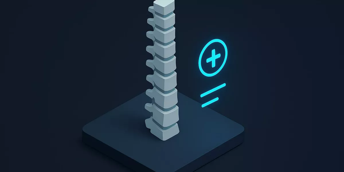 Columna - Anatomie des passiven Bewegungsapparats - Illustration