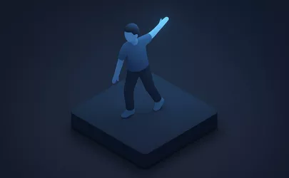 Cool Down - Abwärmphase im Aerobic - Illustration