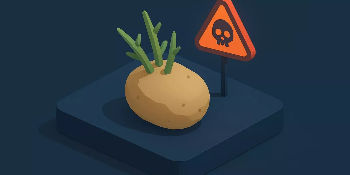 Solanin - Nährstoff in der Ernährung - Illustration