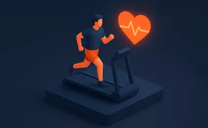 Ausdauer - Kategorie Fitness / Training - Illustration