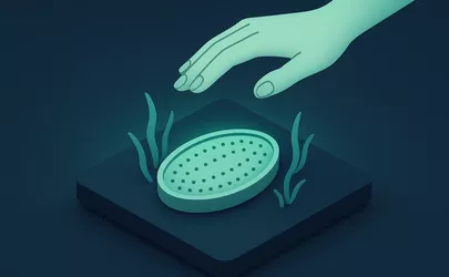 Kieselerde - Nährstoff in der Ernährung - Illustration
