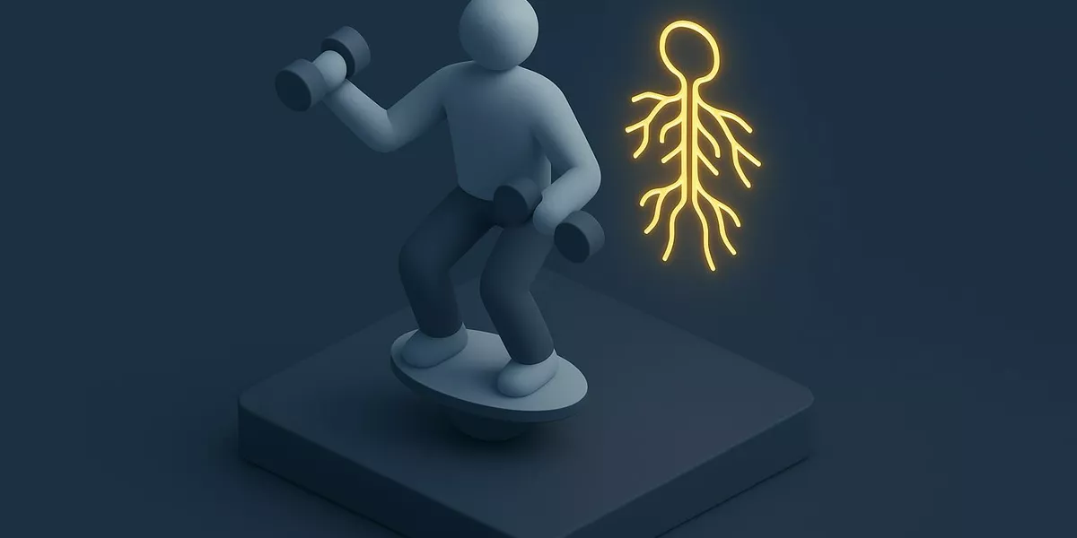 Koordinationsfähigkeit - Fitness / Training - Illustration
