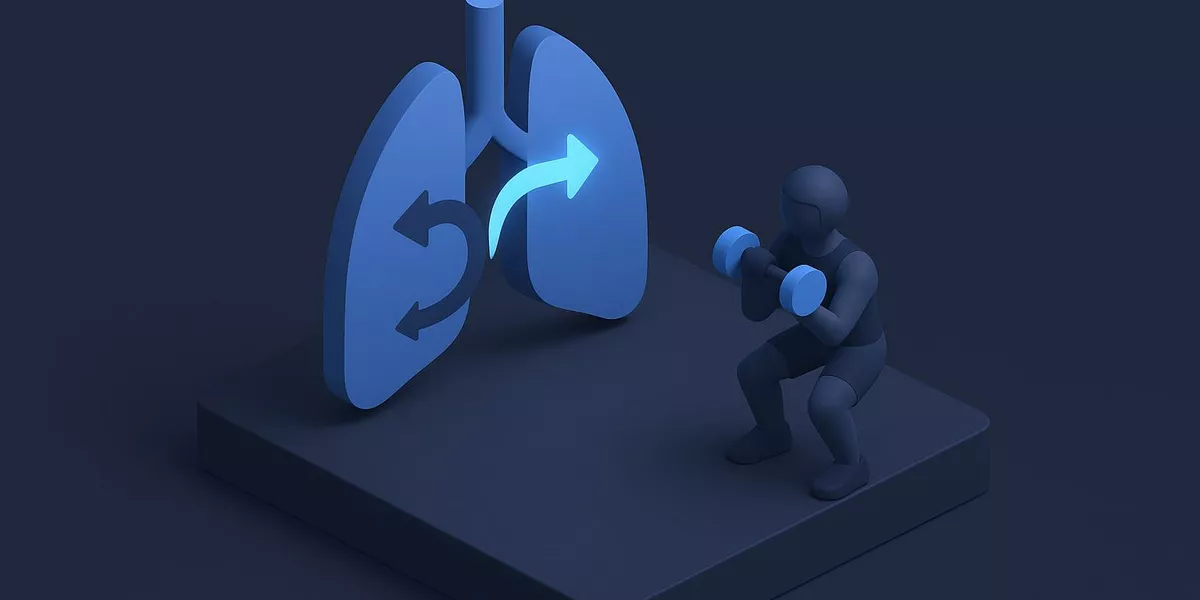 Atmung - Physiologie im Fitnessbereich - Illustration
