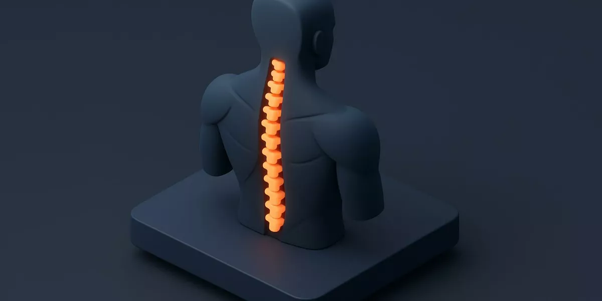 Erector Spinae - Anatomie der Muskeln - Illustration