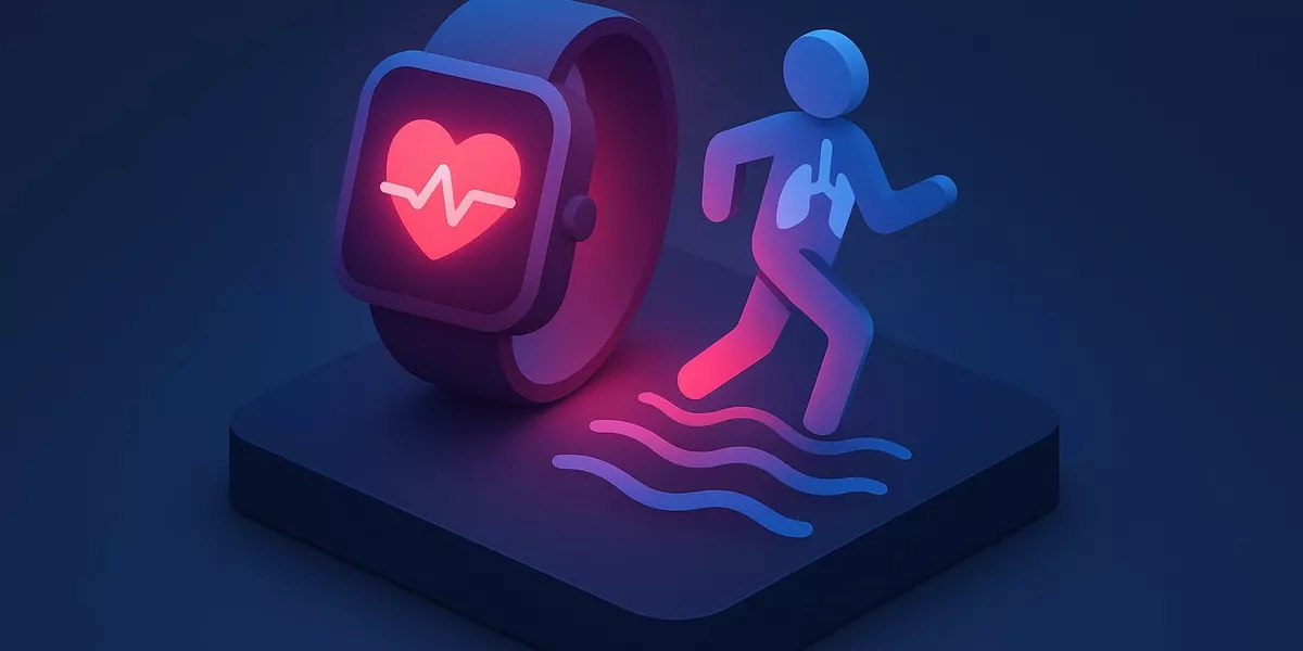Aqua-Jogging - Fitness-Lexikon Illustration