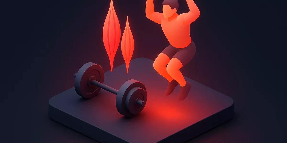 Counter Movement Jump: Bedeutung & Ausführung - Fitness-Lexikon Illustration