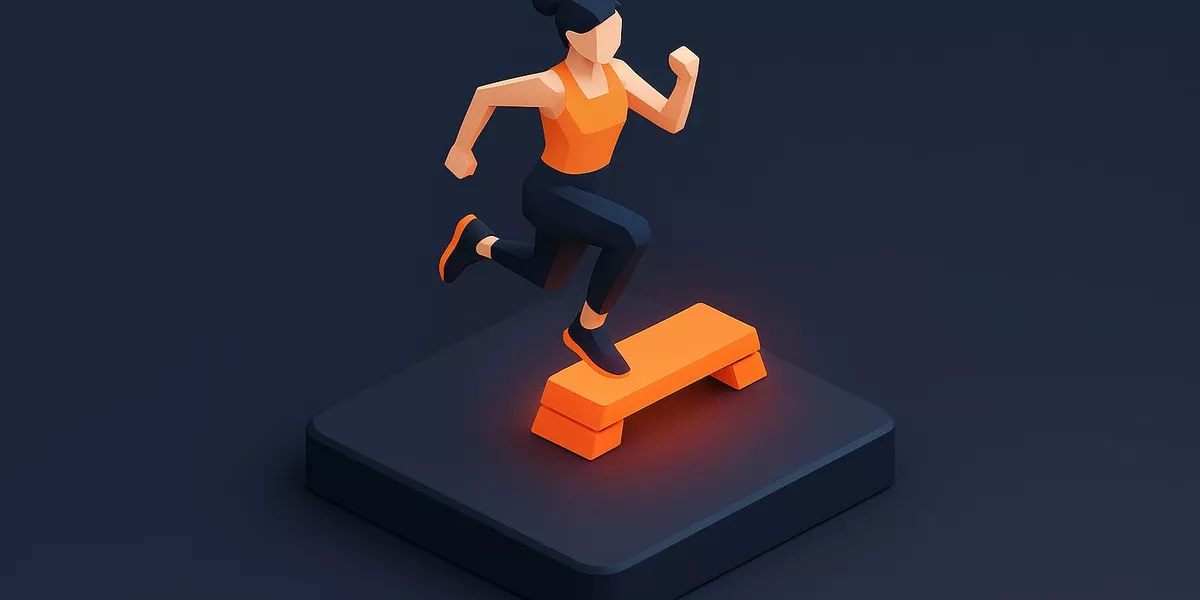 High Impact - Technik im Aerobic - Illustration