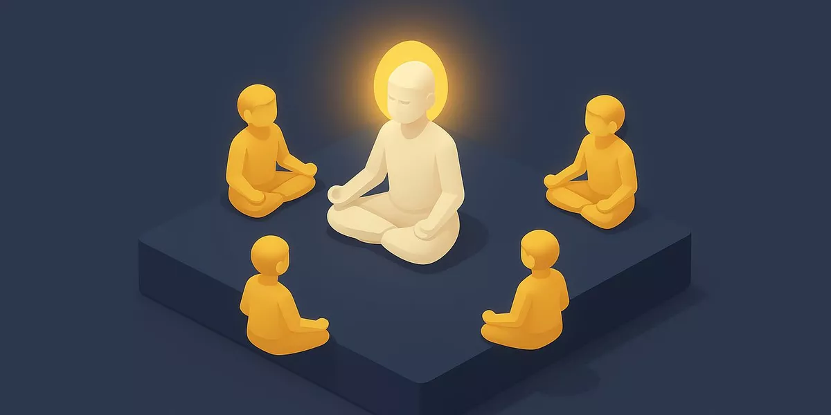 Krishnamacharya - Yoga-Begriffe - Illustration