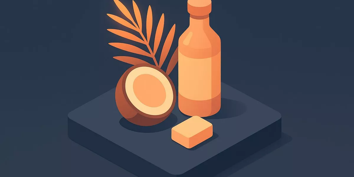MCT Fette - Ernährung / Nährstoffe - Illustration