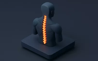 Erector Spinae - Anatomie der Muskeln - Illustration